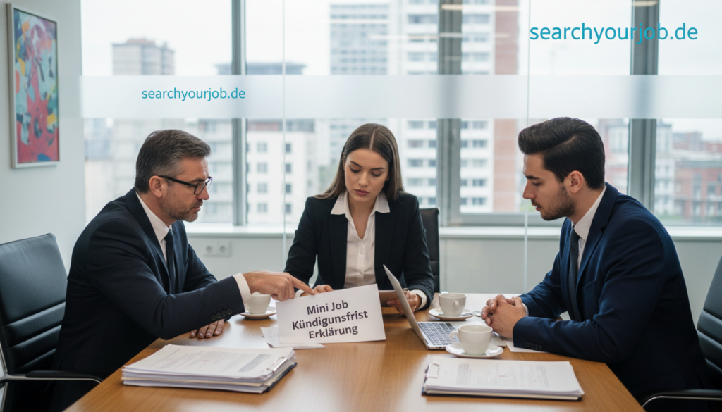 mini job kündigungsfrist​